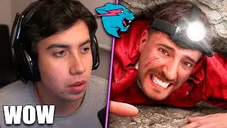 REACCION A Sobreviví 7 Días En Una Cueva! Con el chat!