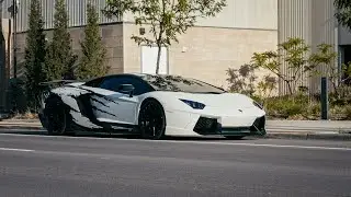 Wrapped Lambo Aventador | Wrap Effects [4K]