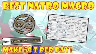 Updated *NATRO MACRO* in BEE SWARM SIMULATOR [] ROBLOX