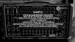 Sennhieser VSM201 "Vocoder"