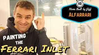 Ferrari engine painting - Ferrari engined Alfa 105 Alfarrari build part 148