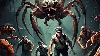 Kong the ape of terror (2025) deleted scene the lost spider pit sequence