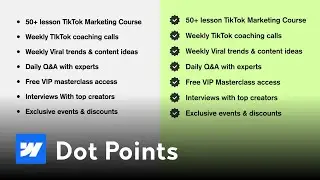 Make Webflow Lists Stand Out – Custom Bullet Points Guide