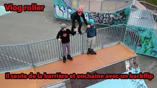 UN WEEK-END DE RIDE EN ROLLER AGRESSIF !! IL SAUTE DE LA BARRIÈRE ET FAIT UN BACKFLIP !!