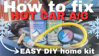 Car Service How to fix Car Aircon. Car AC blowing hot Fix