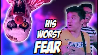 HE ALMOST PASSED OUT (horror nights vlog #43)