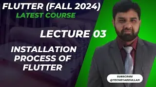 Flutter in Urdu 2024 | Installation Process of Flutter |@TechByAbdullah79   #flutterinhindi #flutter