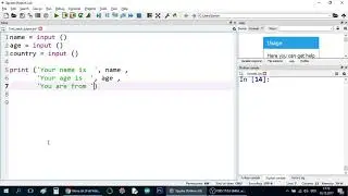 Text Input and Output in python