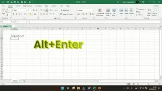 [SOLVED] Alt + Enter to activate next line in single cell Excel Problem