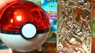 Ouverture d'une POKEBALL ULTRA-RARE SURPRISE D'UNE CARTE POKEMON EN OR DE 23 KARATS !