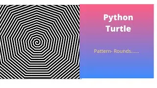 Python Turtle Pattern Source Code...
