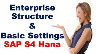Enterprise Structure & Basic Settings in sap s4 hana // Call or WhatsApp me @ +91 7416797921