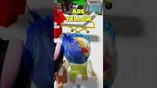 Roblox, But JOY Can't Touch The Color Yellow!