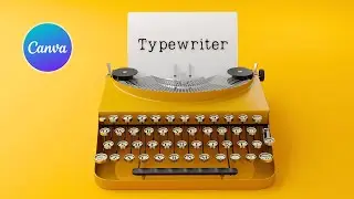 How to create TYPEWRITER Sound Effect in Canva