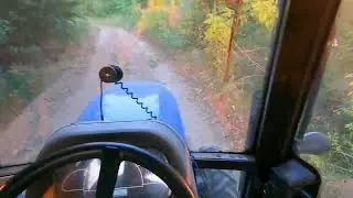А чи витягне в гору Ловол 504 прицеп 2ПТС4 завантажений пшеницею?