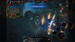 Diablo Immortal PvP - First Look at Shadow War (Support Battle POV)