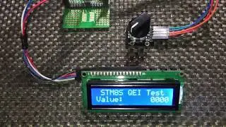 STM8S Encoder Interface Example