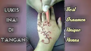 Lukis Inai Di Tangan - Best Ornamen Unique Henna