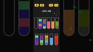Water sort puzzle level 556