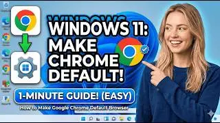 How To Make Google Chrome Default Browser In Windows 11[EASY] 2026