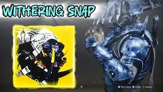 BEST Mask of Fealty Stasis Hunter Build | Destiny 2