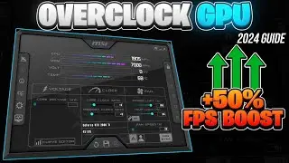 How to Overclock Your GPU/Graphics Card Safely (Step-by-Step) Guide - By Naruto