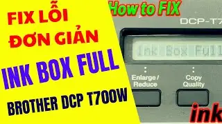 Fix ink Box Full Brother DCP T700w