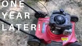 Hyper Tough Push Mower: 1 YEAR REVIEW