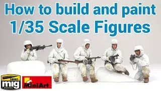 How to build and paint 1/35 scale figures! - MiniArt's 'Soviet Assault Infantry'/AMMO's Flesh Tones