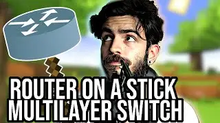 enrutamiento entre VLANS packet tracer 🌎 Router ON A STICK  🌎SWITCH MULTICAPA