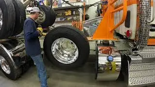 Log Truck Spare Tire Carrier
