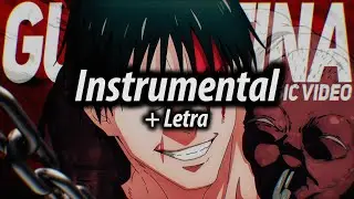 Jay F - Guillotina (Instrumental + Letra) Toji Fushiguro Music Video (Jujutsu Kaisen Rap)