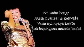 Lyrics Cicatrice d'amour - Tshala Muana