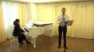 F. Poulenc. Sonata for clarinet and piano, 2-3 mvt.