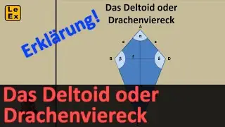 Das Deltoid oder Drachenviereck - Einführung