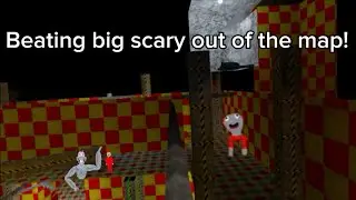 Beating big scary out of the map! (Random thing i came up with) #bigscary #catvr #subscribe