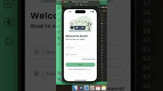 Login, register and forget screens loading animation #reactnative #youtubeshorts #shorts