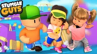 ANI y ONA Nuestra PRIMERA vez JUGANDO a STUMBLE GUYS