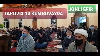 TROVIX 10 KUN BUVAYDA JONLI EFIR