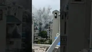twin tower super tach emerald caurt gagan chumba chhu jane wali 40 floor bom blast only 9 second