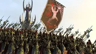 Dark Elves vs Dwarfs - Total War: Warhammer 3 Cinematic Battle
