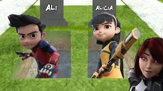 sinco penjarakan ejen ali dan ejen alicia di kuburan😨 boboiboy bingung!