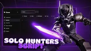 [Updated] Solo Hunters Script | Roblox Solo Hunters Script - Auto Farm, Kill Aura, INF STATS & More