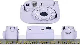 Phetium Instant mini 12 Camera Protective Case Compatible with Instax Mini 12 11,PU Leather Bag wit