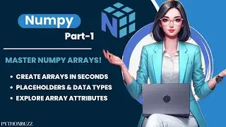 NumPy Part-1 ||in telugu|| NumPy Tutorial ||Python for beginners
