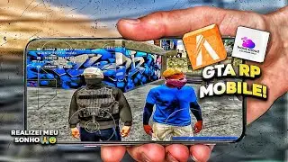SAIU!! 🤤😍 COMO BAIXAR E JOGAR O GTA RP PELO CELULAR 2024 - FIVEM RODANDO NO MOBILE!