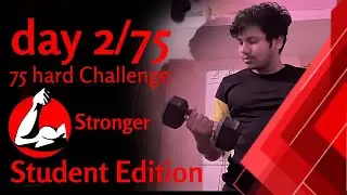 🌟 🌟 Day 2/75 Hard  Vlog |  A day Spent Well  Getting Strong Day by Day