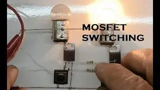How to make simple MOSFET switching idea