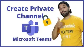 How To Create Private Channel In Microsoft Teams | Microsoft Teams 2020 | Hindi