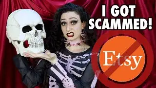 I GOT SCAMMED ON ETSY! Buying a $200 Skull Mask 💀